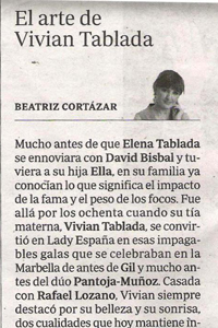 The art of Vivian Tablada by Beatriz Cortazár