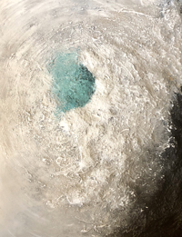 Title of the painting: Cenote- Click to see in full screen