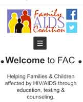 Donación a Family Aids Coalition